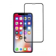  iPhone 11 Pro Max,  5D Tempered Glass, Full Glue,μαύρο,POWERTECH 