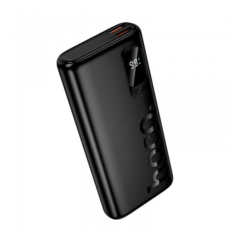 Hoco J158 Pro Power Bank 10000mAh 22.5W με 2 Θύρες USB-A και Θύρα USB-C Μαύρο Hoco J158 Pro Power Bank 10000mAh 22.5W με 2 Θύρες USB-A και Θύρα USB-C Μαύρο