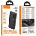 Hoco J158 Pro Power Bank 10000mAh 22.5W με 2 Θύρες USB-A και Θύρα USB-C Μαύρο Hoco J158 Pro Power Bank 10000mAh 22.5W με 2 Θύρες USB-A και Θύρα USB-C Μαύρο