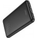 XO PB312 Powerbank 10.000mAh Μαύρο