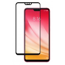 Xiaomi MI 8 Lite,5D Tempered Glass  Full Glue Black,POWERTECH 